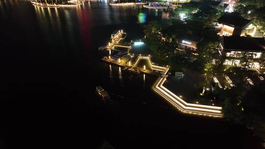 深圳南山华侨城欢乐海岸夜景