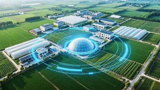 振兴农业智慧农业科技农业乡村振兴未来农业