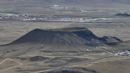 乌兰察布草原火山群航拍