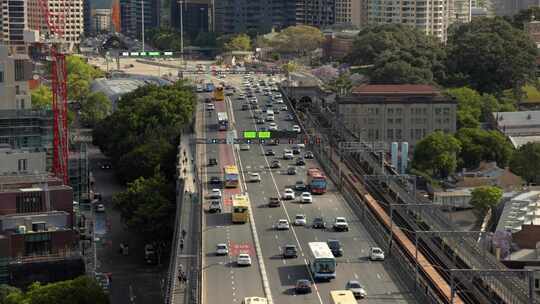 交通，汽车，高速公路，桥梁