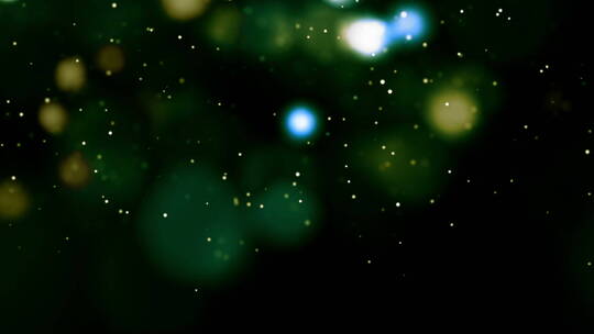 闪光粒子亮绿色散焦晚会LED舞台背景VJ视频1
