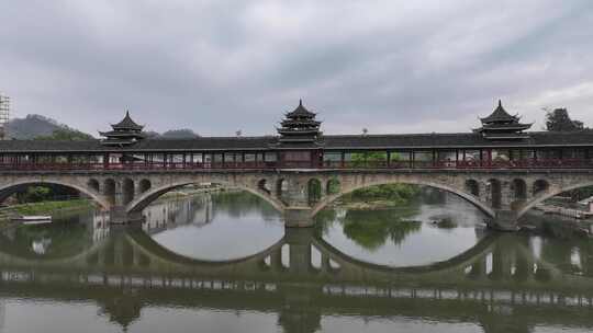 湘西风雨桥航拍