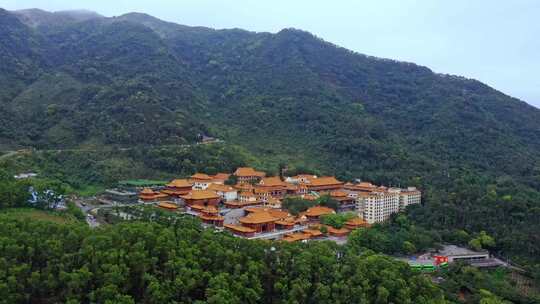 深圳梧桐山弘法寺航拍