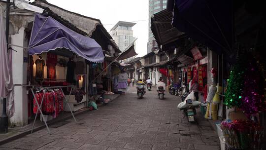 绍兴书圣故里江南水乡风景4K视频