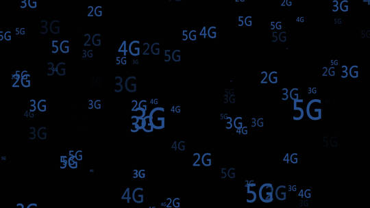 2G3G4G5G数字信息元素粒子动态背景视频素材带通道视频素材模板下载