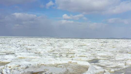 海冰航拍 气候变暖