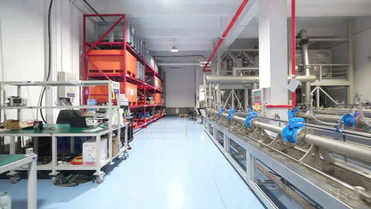 工厂内部生产线场景