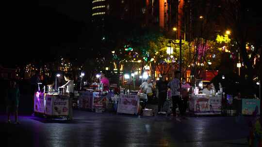 休闲广场摆摊九江夜市广场摆摊儿童娱乐