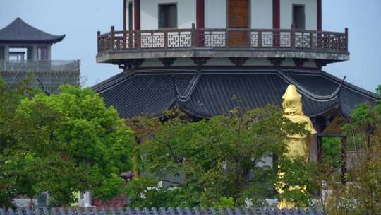 奉贤海湾旅游区 寺庙 寺院 庙 宗教