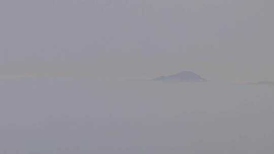 广西平流雾航拍