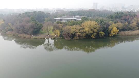 合肥翡翠湖城市实景航拍