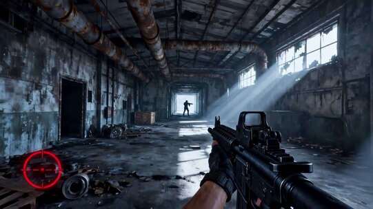 枪战射击游戏第一视角