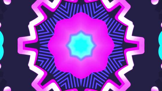 时尚动感几何图形动画背景AE模板