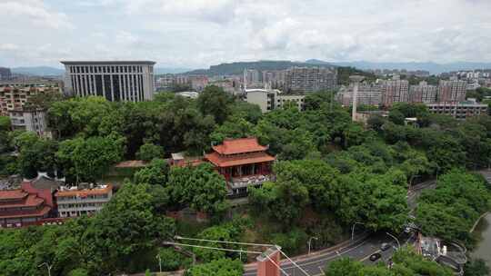 福建福州烟台山景区航拍