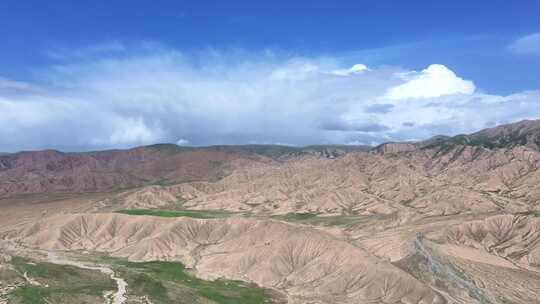 青海山丘航拍