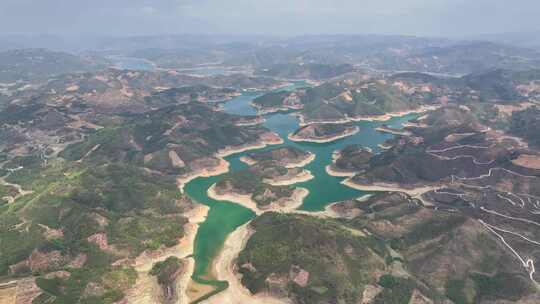 原创 贵州兴义万峰湖湿地航拍自然风光