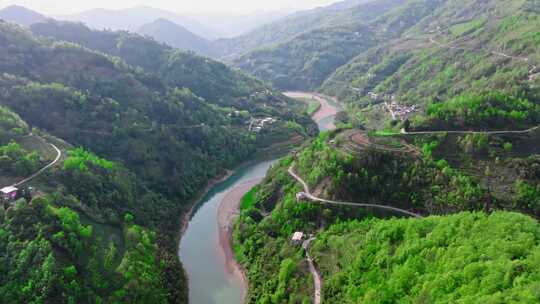 秦岭山脉风光