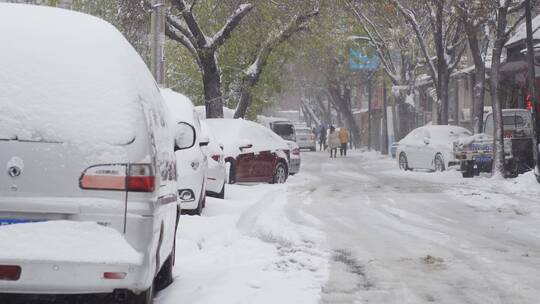 城市大雪