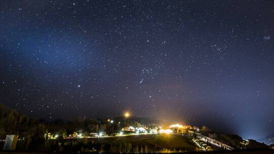 深邃星空延时