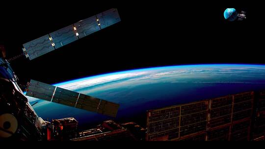 从国际空间站拍摄地球