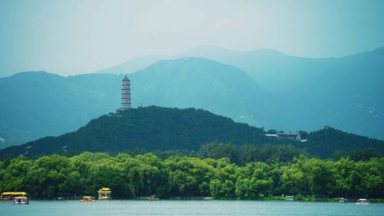 颐和园昆明湖风景
