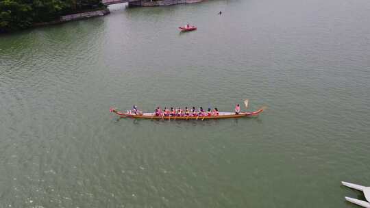 端午节传统文化划龙舟比赛视频素材模板下载