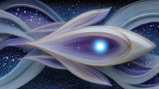 星海鱼跃：抽象艺术的未来之光