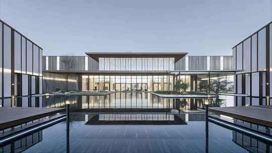 沙发家具现代别墅建筑与室内设计奢华住宅