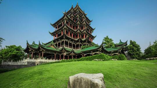 重庆鸿恩寺延时摄影