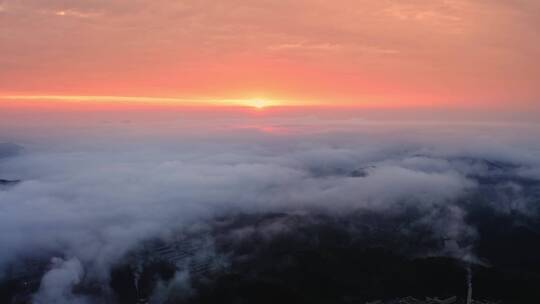 富阳胥口大山云海