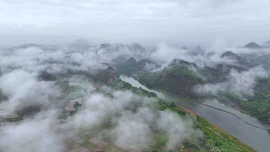 江西鹰潭龙虎风景区航拍