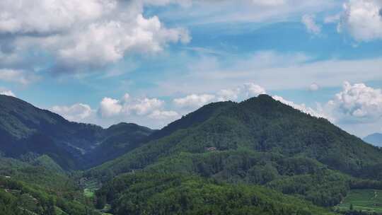 航拍中国福建武夷山美丽风景