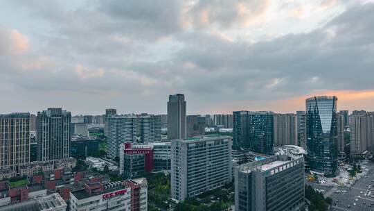 成都高新区-成都宣传片-天府街区日转夜