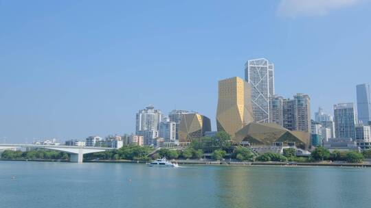 广西柳州柳江风景城市风光