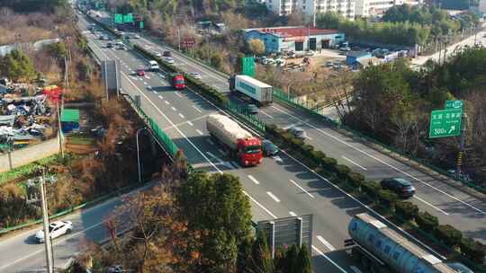 高速车流视频素材模板下载