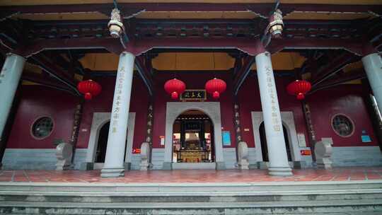 厦门鸿山寺同安梵天寺寺庙古籍佛教大雄宝殿