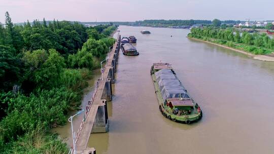 扬州京杭大运河邵伯船闸