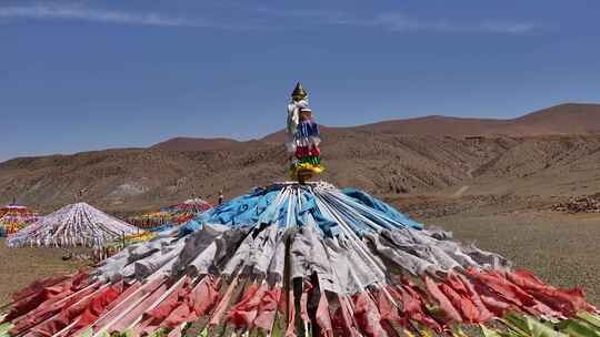 西藏阿里地区经幡