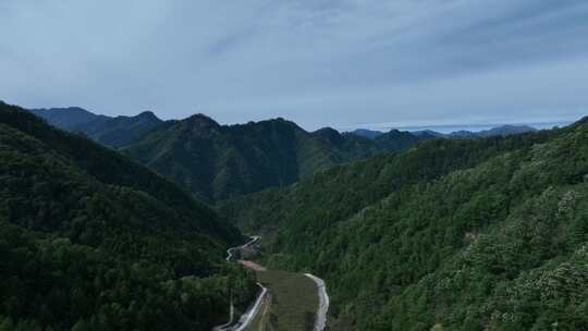 秦岭-航拍-4K-大山