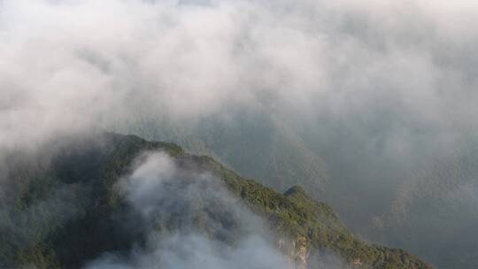 广西南宁大明山云海航拍