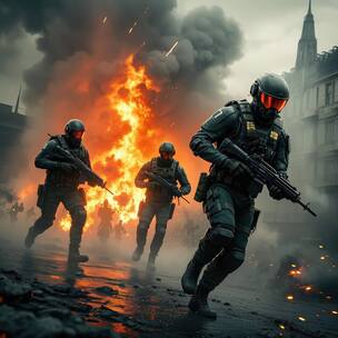 严峻紧迫剧情 庄严气势