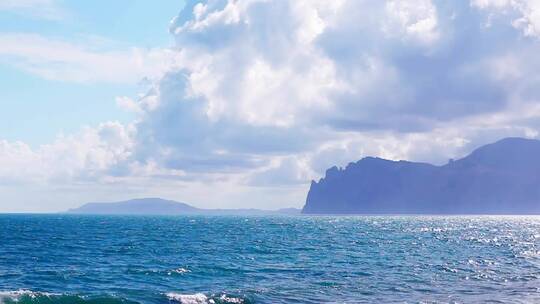 海面上的波浪涟漪