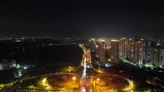 福建莆田东园东路夜景莆田夜景