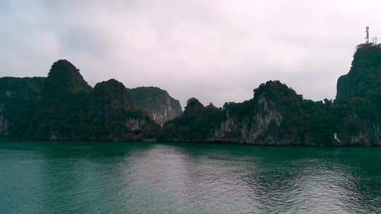 浅海景观日落