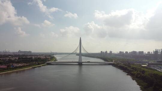 天津宁河光明桥视频素材模板下载