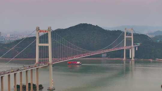 4K航拍虎门大桥3视频素材模板下载