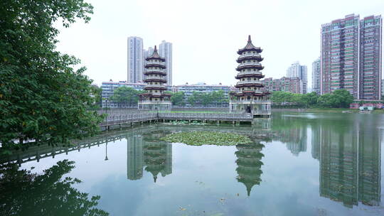 武汉汉口宝岛公园风景