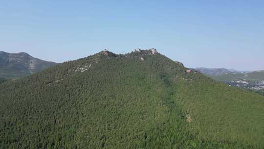 潍坊青州云门山风景区航拍