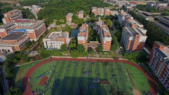 航拍福建华南女子学院