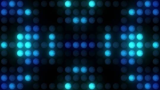 4k大屏幕蓝色灯光闪烁背景动态VJ循环素材 (6)